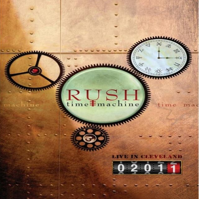 Rush: Time Machine 2011 - Live in Cleveland album cover