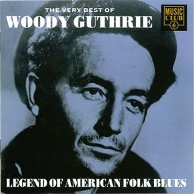 The Very Best of Woody Guthrie cover
