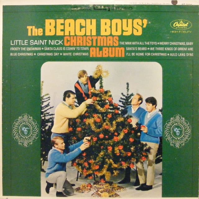 Beach Boys Christmas album cover