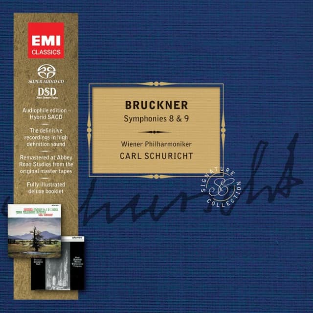 Symphonies 8 & 9 (Wiener Philharmoniker feat. conductor: Carl Schuricht) cover