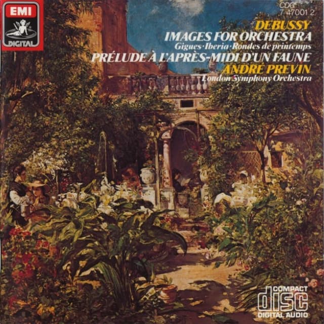 Images pour orchestre, Prélude à l'après-midi d'un faune (London Symphony Orchestra, feat. conductor: André Prévin) cover