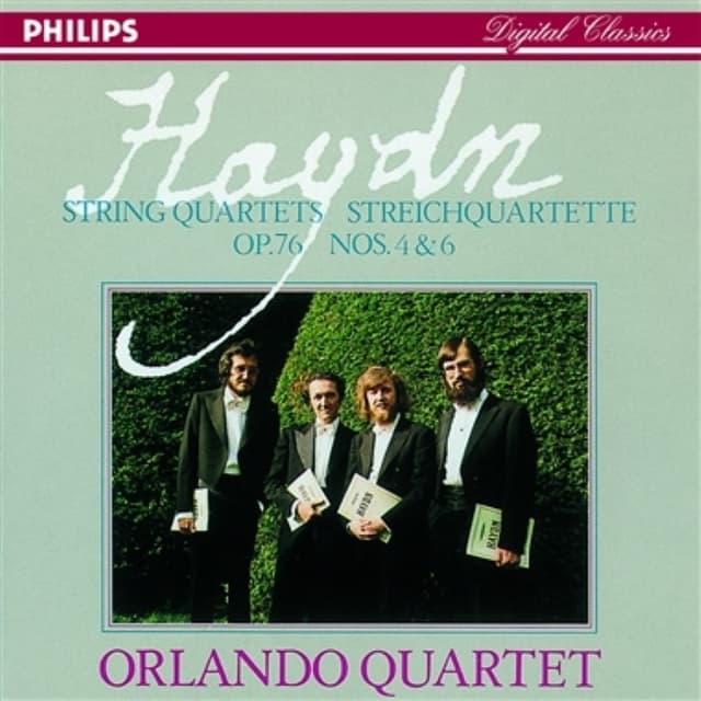 String Quartets Op. 76: Nos. 4 & 6 (Orlando String Quartet) cover