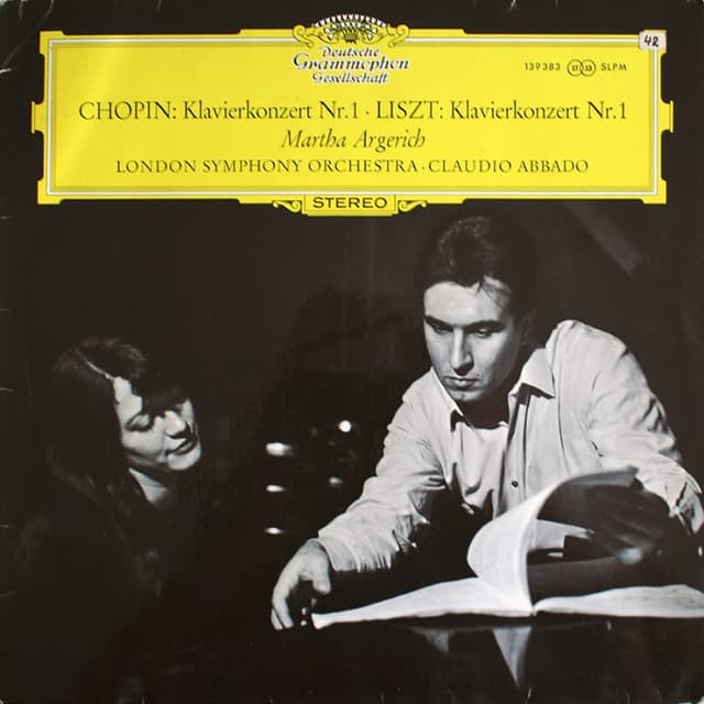 Chopin: Piano Concerto No. 1 / Liszt: Piano Concerto No. 1 cover
