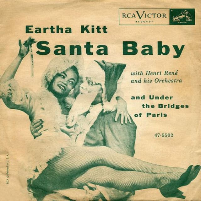Santa Baby / Under the Bridges of Paris cover