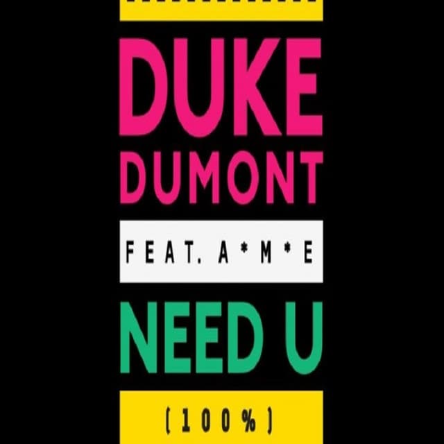 Need U (100%) cover