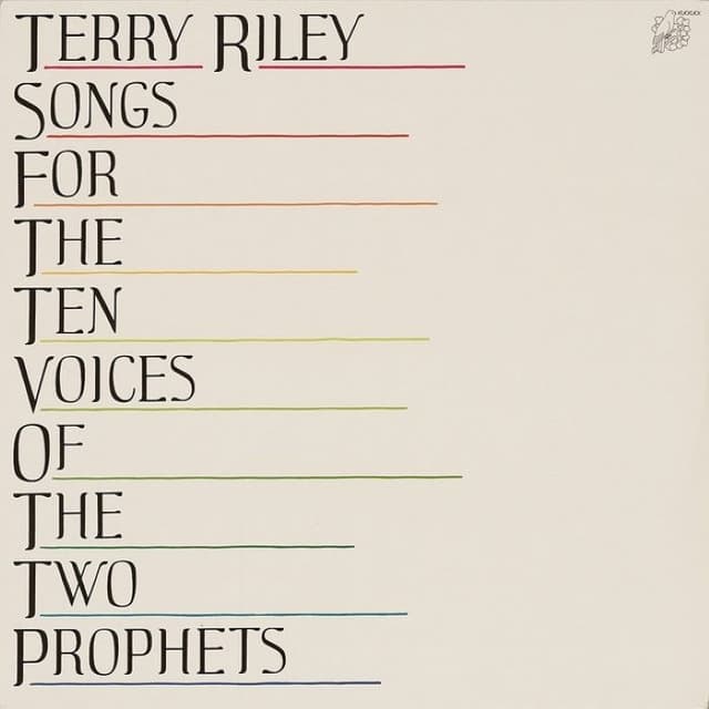 Songs for the Ten Voices of the Two Prophets cover