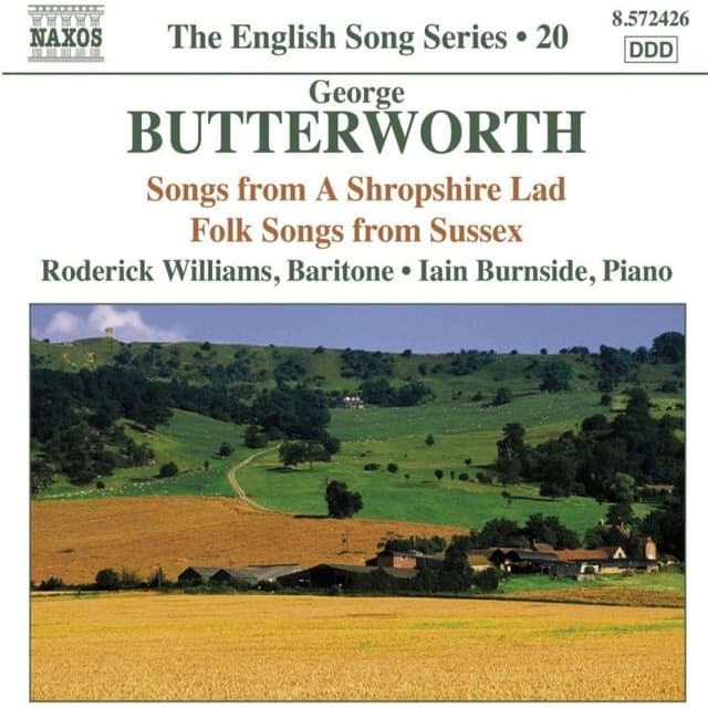 Song cycles by Vaughan Williams and Butterworth cover
