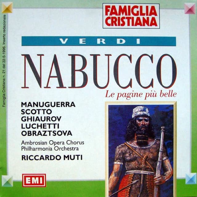 Nabucco (Philharmonia Orchestra feat. conductor: Riccardo Muti) cover