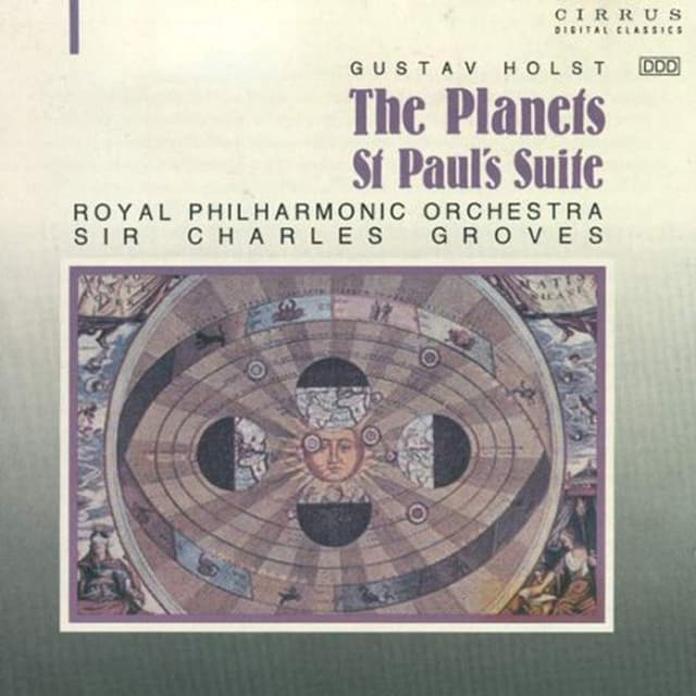 The Planets: Orchestral Suite, Op. 32 / St. Paul's Suite, Op. 29 (Royal Philharmonic Orchestra, Ladies of the Philharmonic Chorus feat. conductor: Sir Charles Groves) cover
