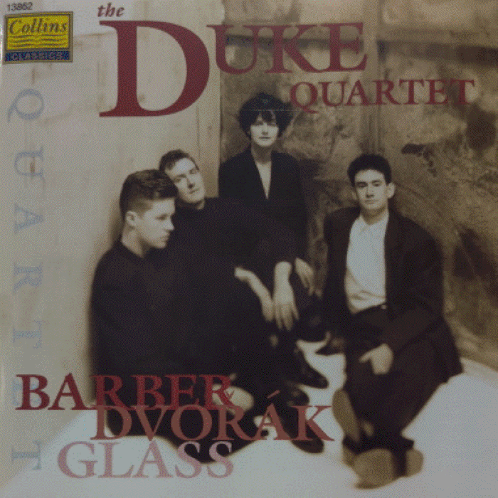 Barber / Dvořák / Glass cover