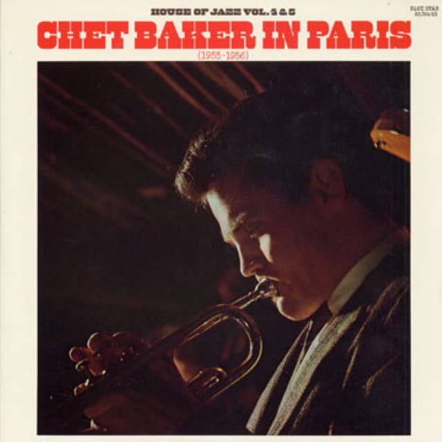 Chet Baker in Paris cover
