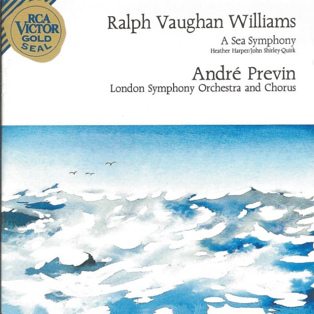 A Sea Symphony (London Symphony Chorus and Orchestra feat. conductor: André Previn) cover