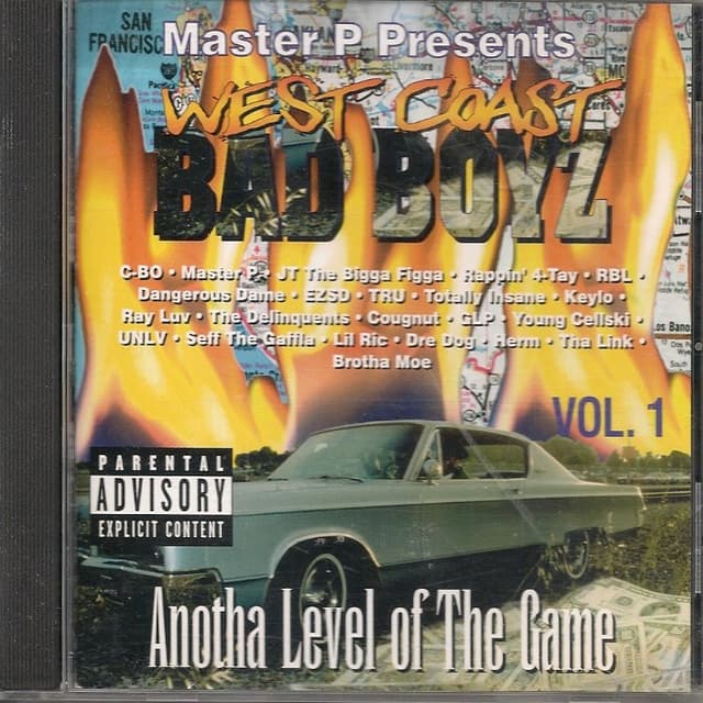 West Coast Bad Boyz, Volume 1: Anotha Level of the Game cover
