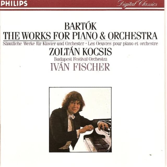 Works for Piano and Orchestra cover