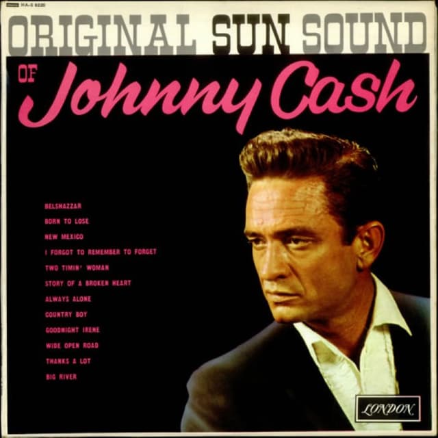 The Original Sun Sound of Johnny Cash cover