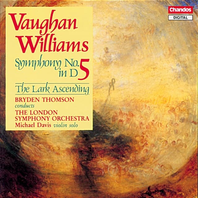 Vaughan Williams: Symphony No.5 (feat. conductor: Bryden Thomson, solo violin: Michael Davis) cover