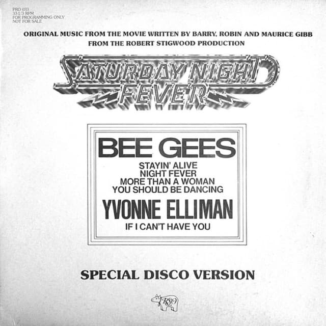Saturday Night Fever (Special Disco Version) cover