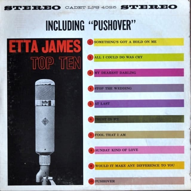Etta James Top Ten cover