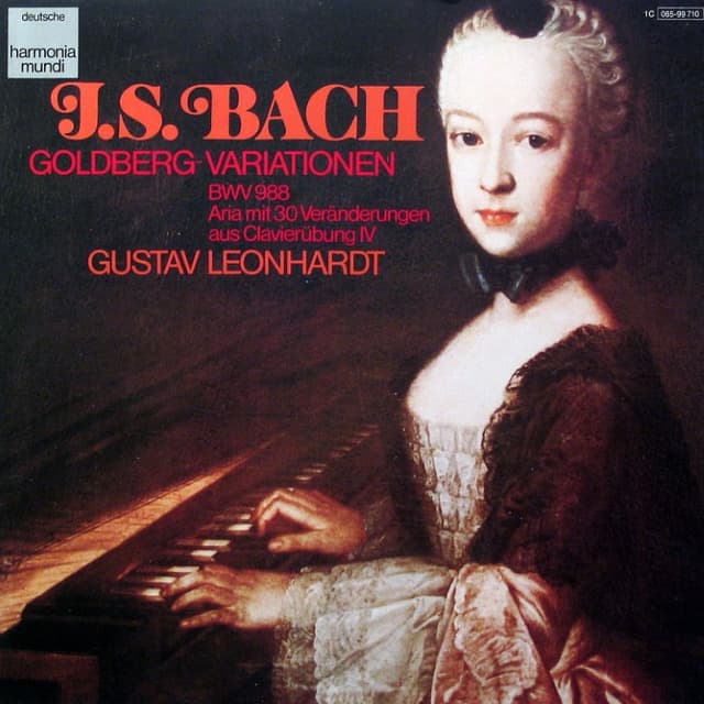 Goldberg Variationen, BWV 988: Aria mit 30 Veränderungen aus Clavierübung IV (feat. harpsichord Gustav Leonhardt) cover
