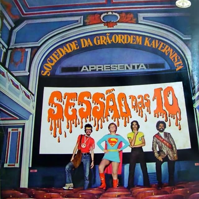 Sociedade da grã-ordem kavernista apresenta sessão das 10 cover