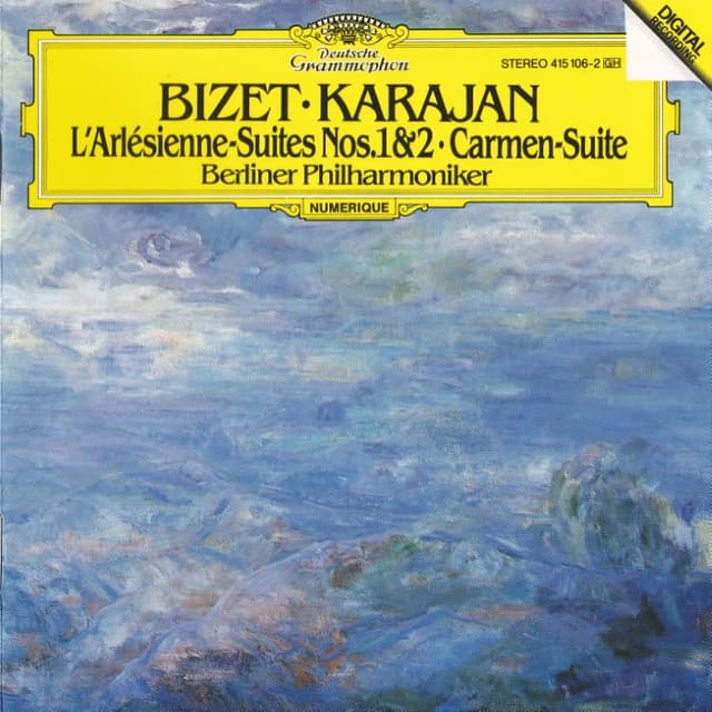 L'Arlesienne: Suites Nos. 1 & 2 / Carmen: Suite No. 1 (Berliner Philharmoniker feat. conductor: Herbert von Karajan) cover