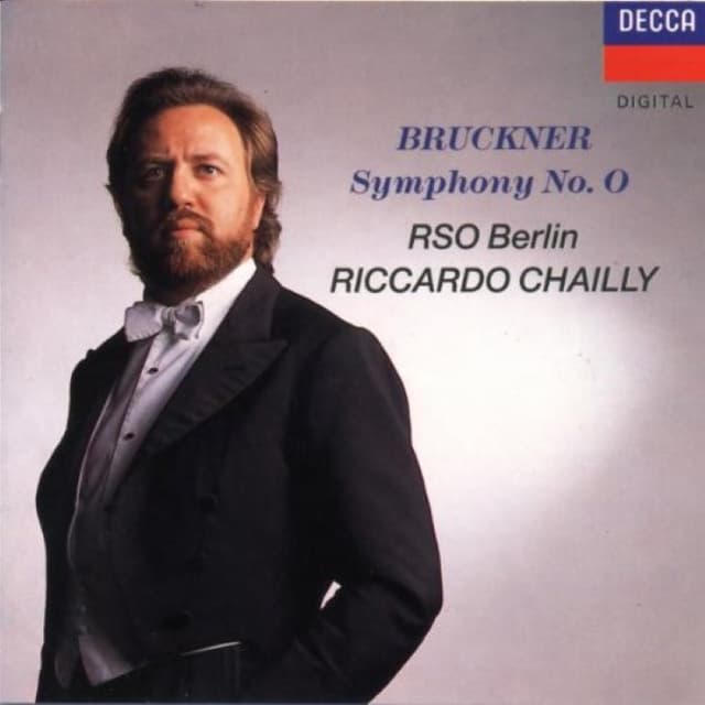 Symphony No. 0 / Overture in G minor (Berlin Radio Symphony Orchestra feat. conductor: Riccardo Chailly) cover