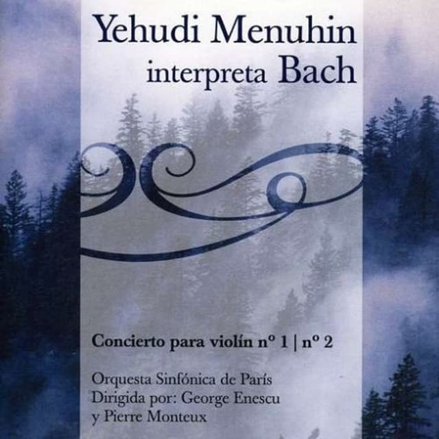 Yehudi Menuhin interpreta Bach cover