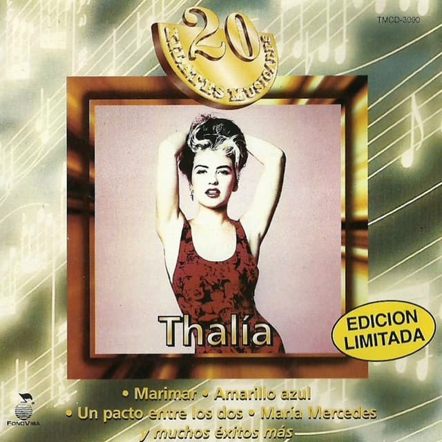 Thalía - 20 Kilates Musicales cover
