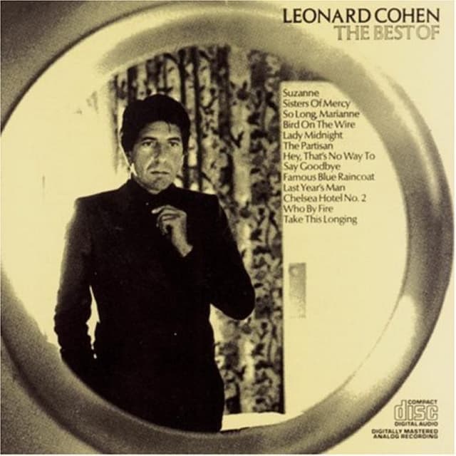 The Best of Leonard Cohen / Greatest Hits cover