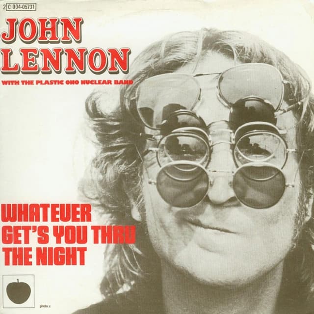 Whatever Gets You Thru' The Night cover