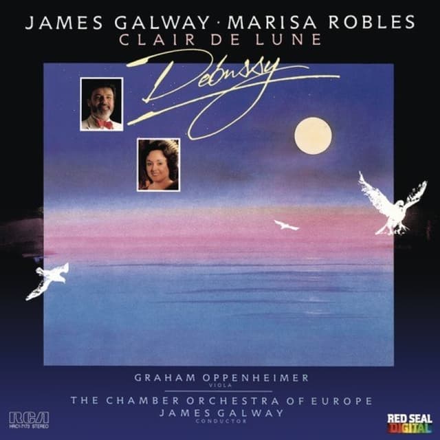 Clair De Lune: Music of Debussy (James Galway) cover