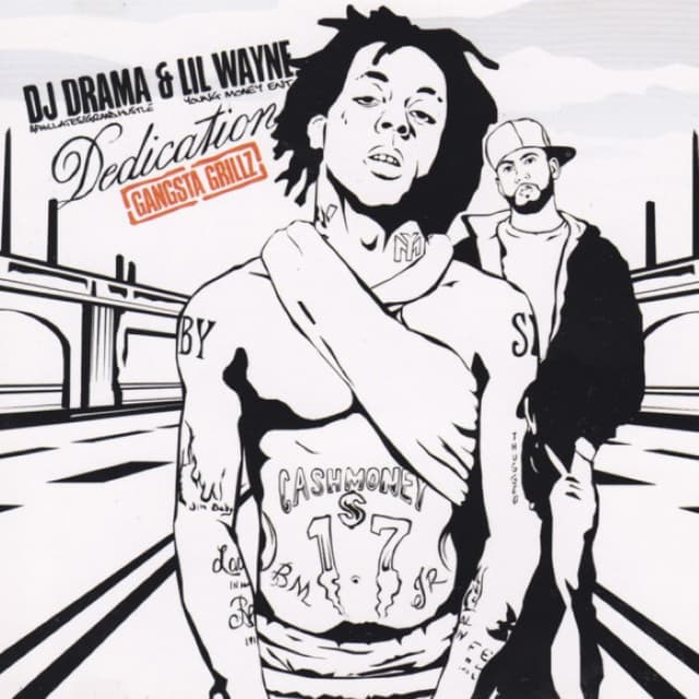 Dedication #1 (Gangsta Grillz) cover