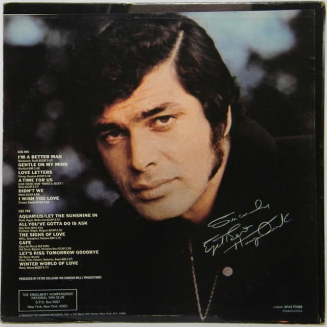 Engelbert Humperdink cover