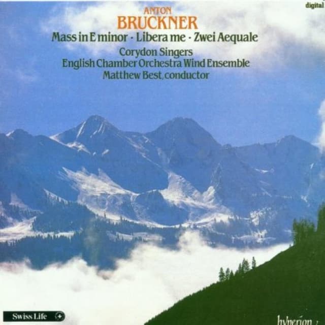Mass in E Minor / Libera me / Zwei Aequale (English Chamber Orchestra Wind Ensemble, cond: Matthew Best, Corydon Singers cover