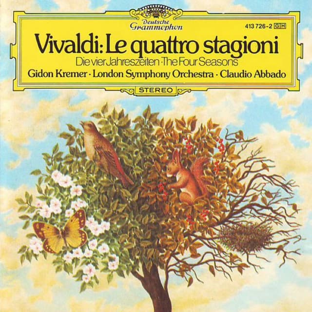 Le quattro stagioni (London Symphony Orchestra feat. violin: Gidon Kremer, conductor: Claudio Abbado) cover