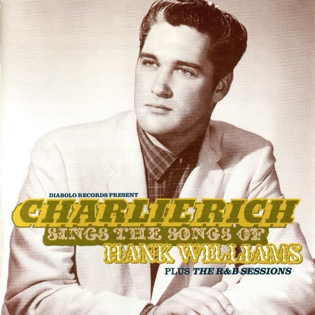 Charlie Rich Sings the Songs of Hank Williams cover