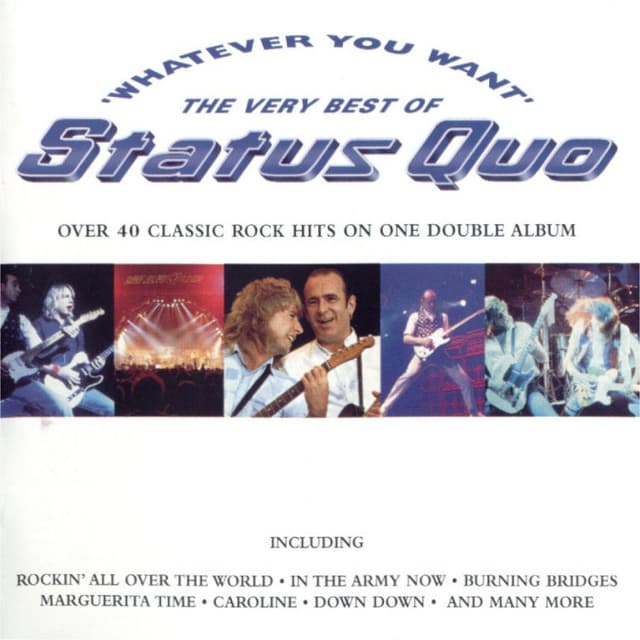 Whatever You Want: The Very Best of Status Quo cover