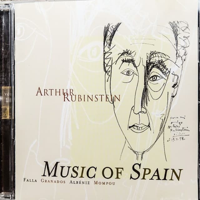 Music of Spain - Granados; Falla; Albeniz; Mompou cover
