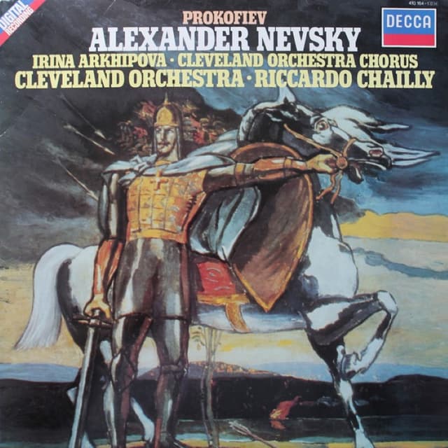 Alexander Nevsky (Cleveland Orchestra, conductor: Riccardo Chailly) cover