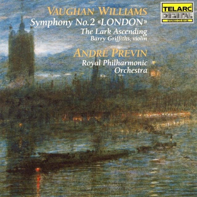Symphony no. 2 "London" / The Lark Ascending cover