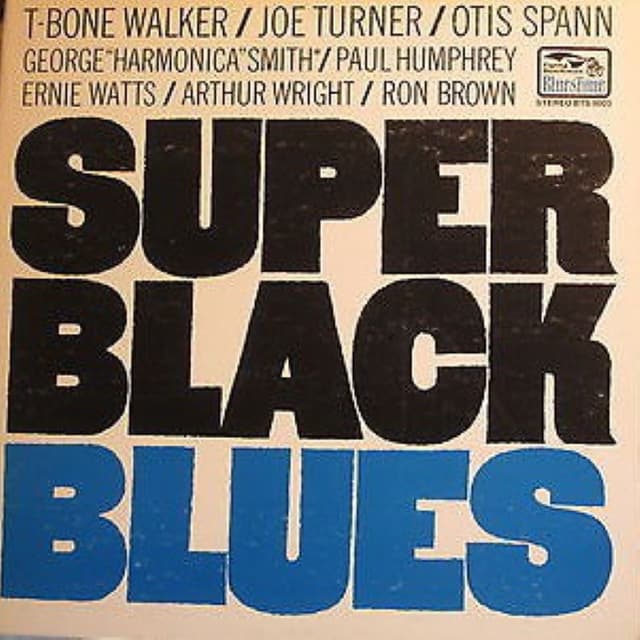 Super Black Blues cover