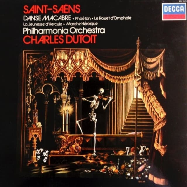 Danse Macabre · Phaéton · Le Rouet d'Omphale · La Jeunesse d'Hercule · Marche Héroïque cover