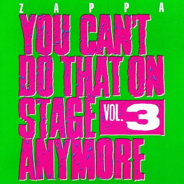 You Can't Do That on Stage Anymore, Volume 3 cover