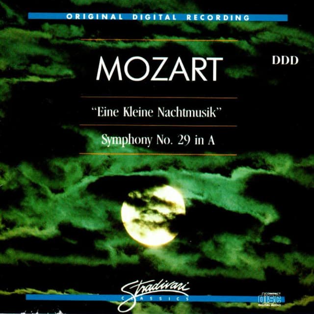 Symphony No. 29 in A Major, K 201 / "Eine Kleine Nachtmusik" Serenade in G Major, K 525 cover
