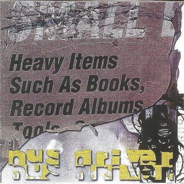 Heavy Items Such as Books, Record Albums, Tools... cover