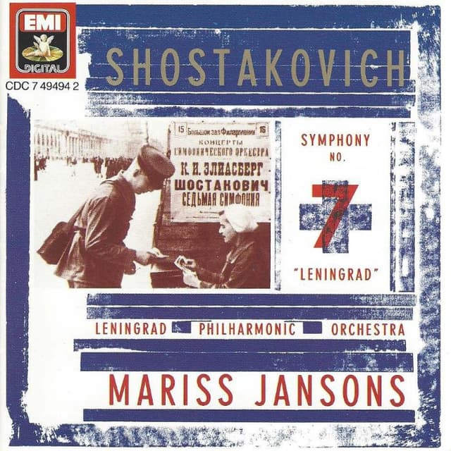 Symphony no. 7 "Leningrad" cover