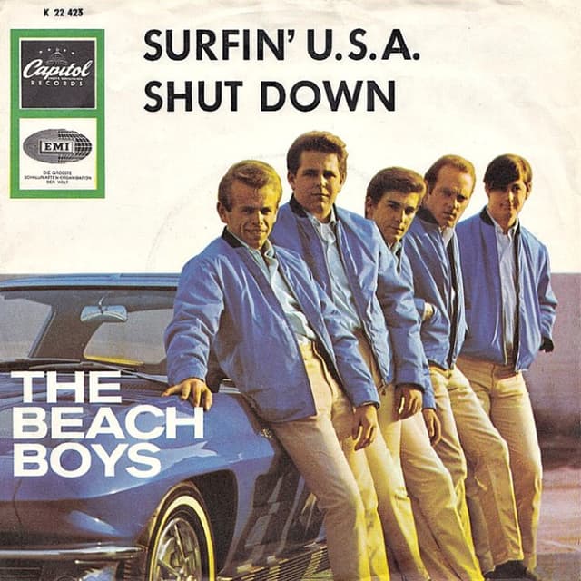 Surfin' USA / Shut Down album cover