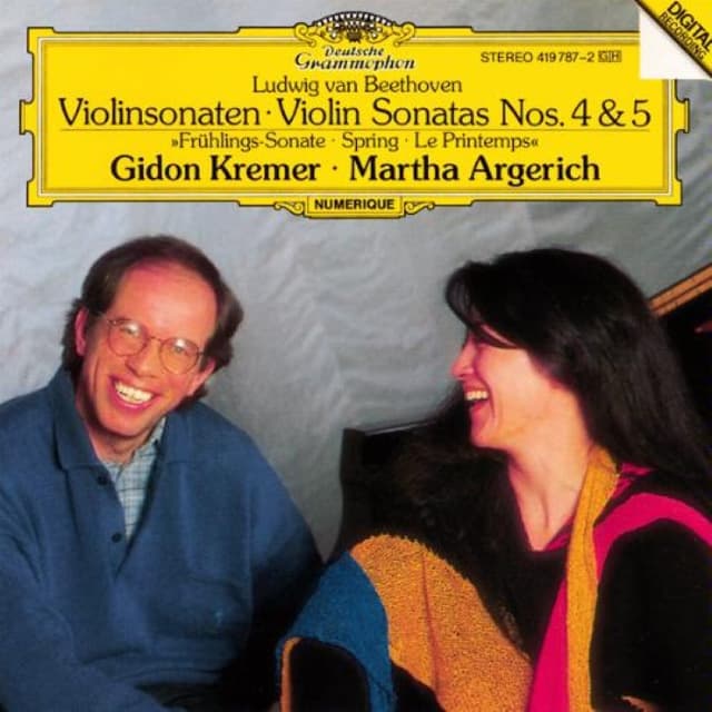 Violinsonaten Nos. 4 & 5 "Frühling" cover