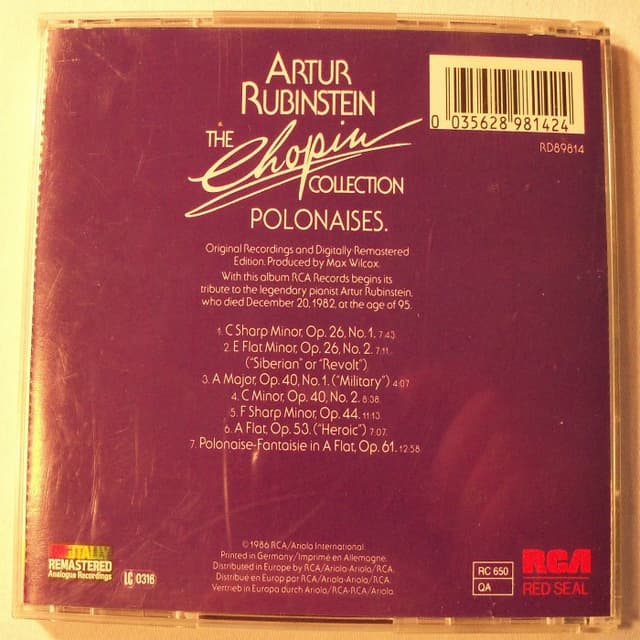 The Chopin Collection: 7 Polonaises cover