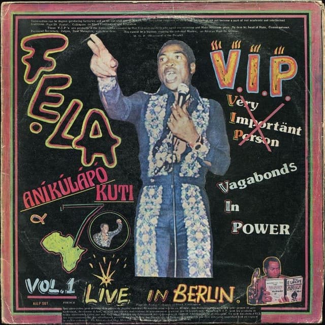 V.I.P. (Vagabonds in Power) cover
